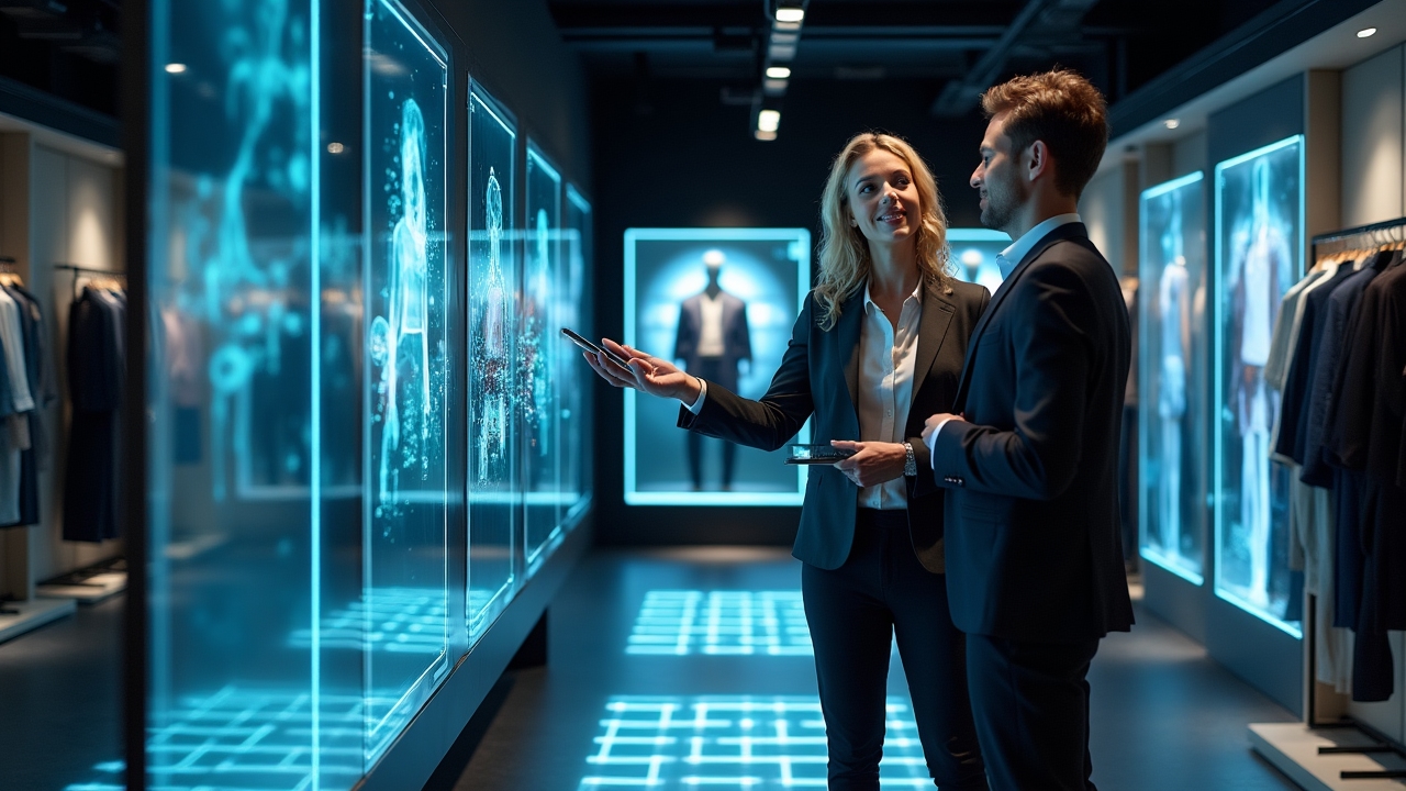 Retail brand campaign visual